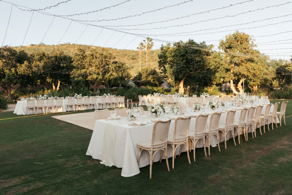 Farm to table wedding venue at Flora Farms