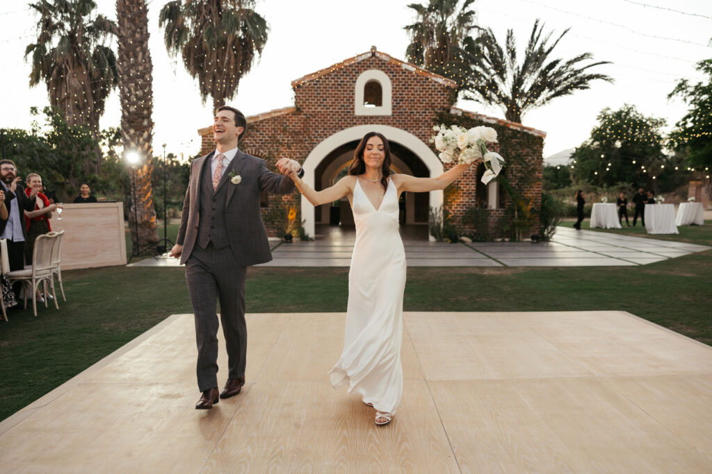 Dance Floor at Flora Farms