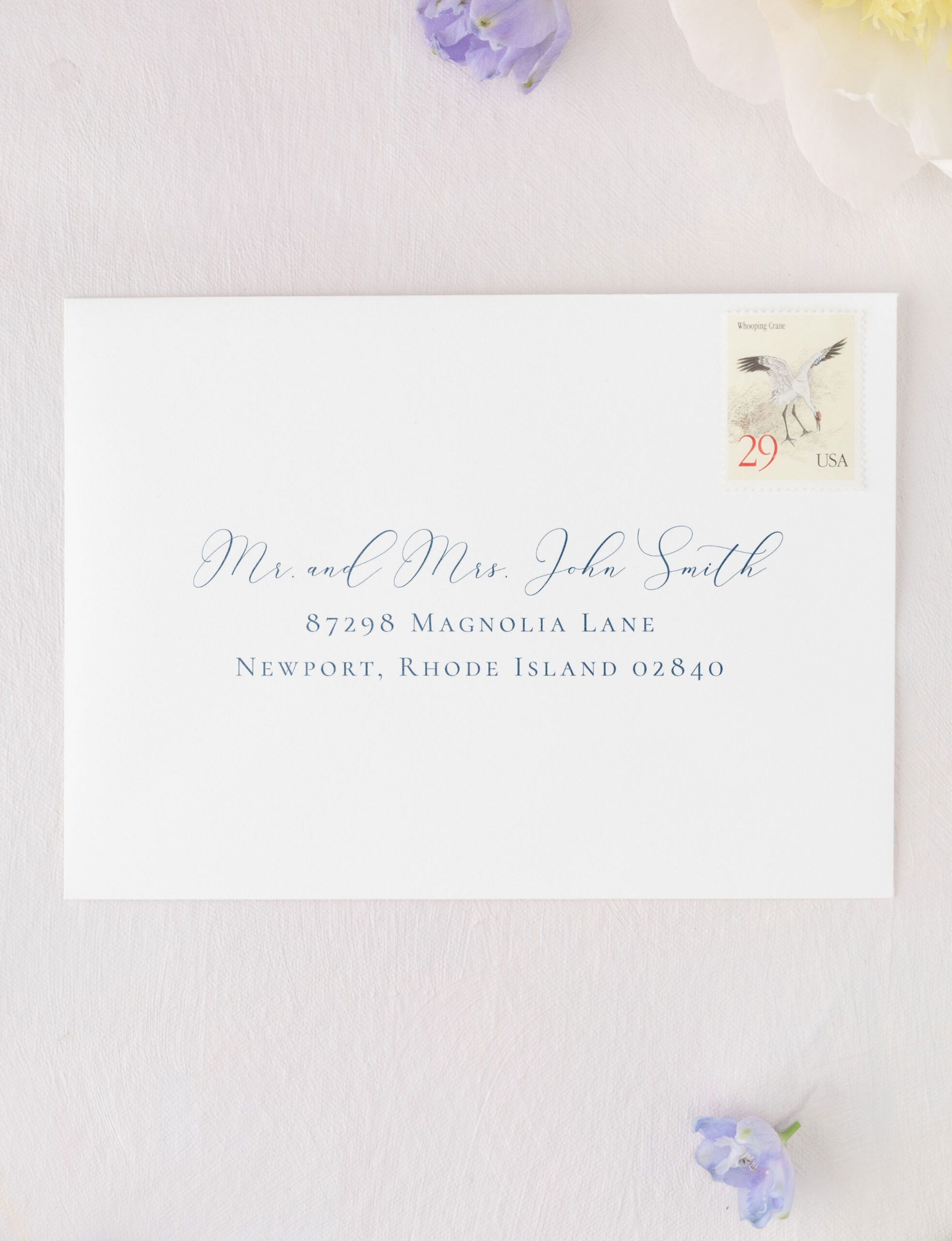 Picture of Wedding Envelope with Address